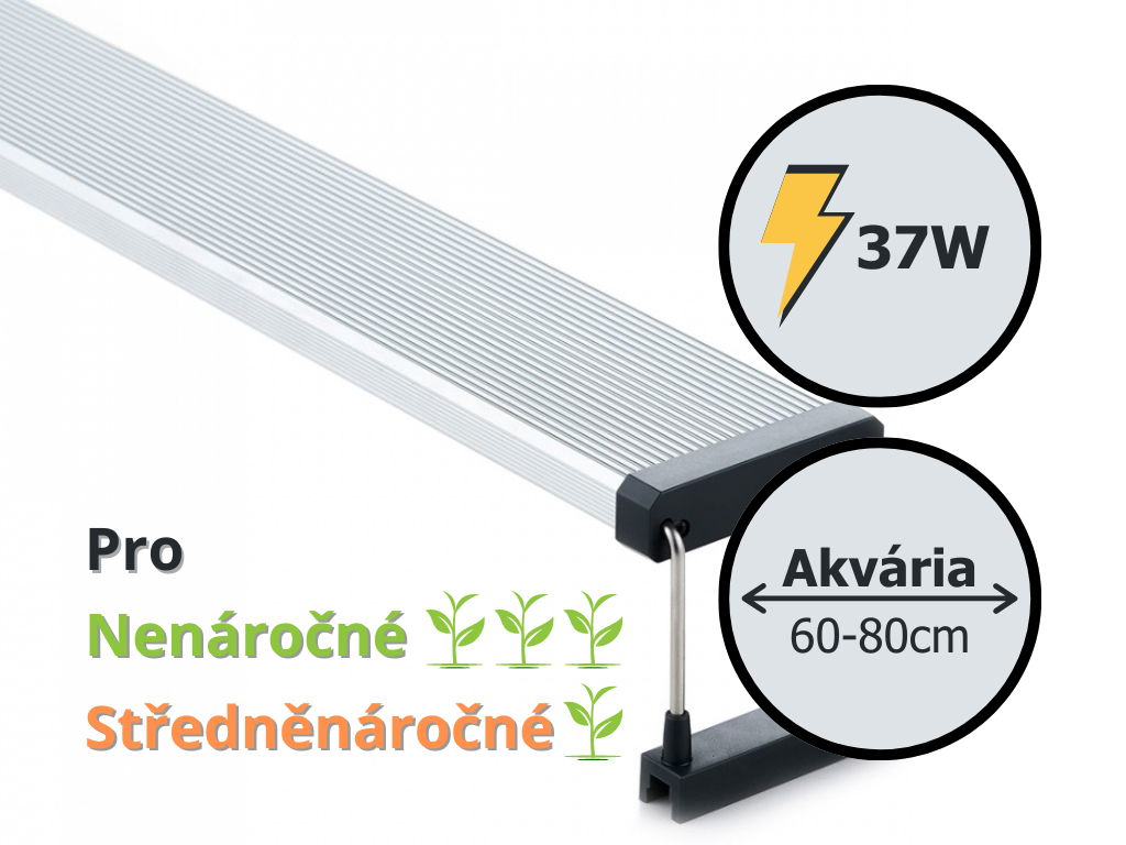 akvarijni svetlo chihiros B60 pro nenarocne rostliny